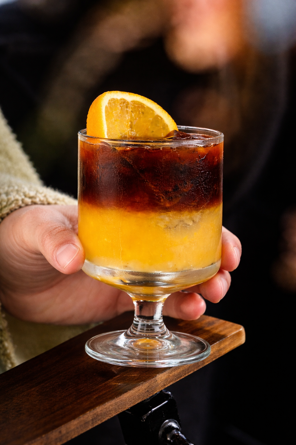 Cà Phê Ủ Lạnh Cam Chanh