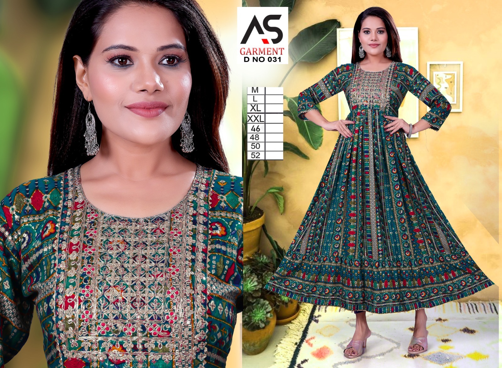 Kurtee Pure cotton Elegant full-length Anarkali kurti with rich ethnic prints and a graceful flare, perfect for a stylish and comfortable look❤️
Occasion:
Festive wear, family functions, casual ethnic outings