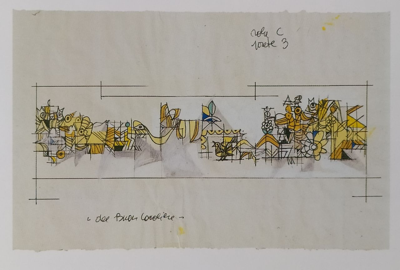 bozzetto di Mariano Fracalossi
