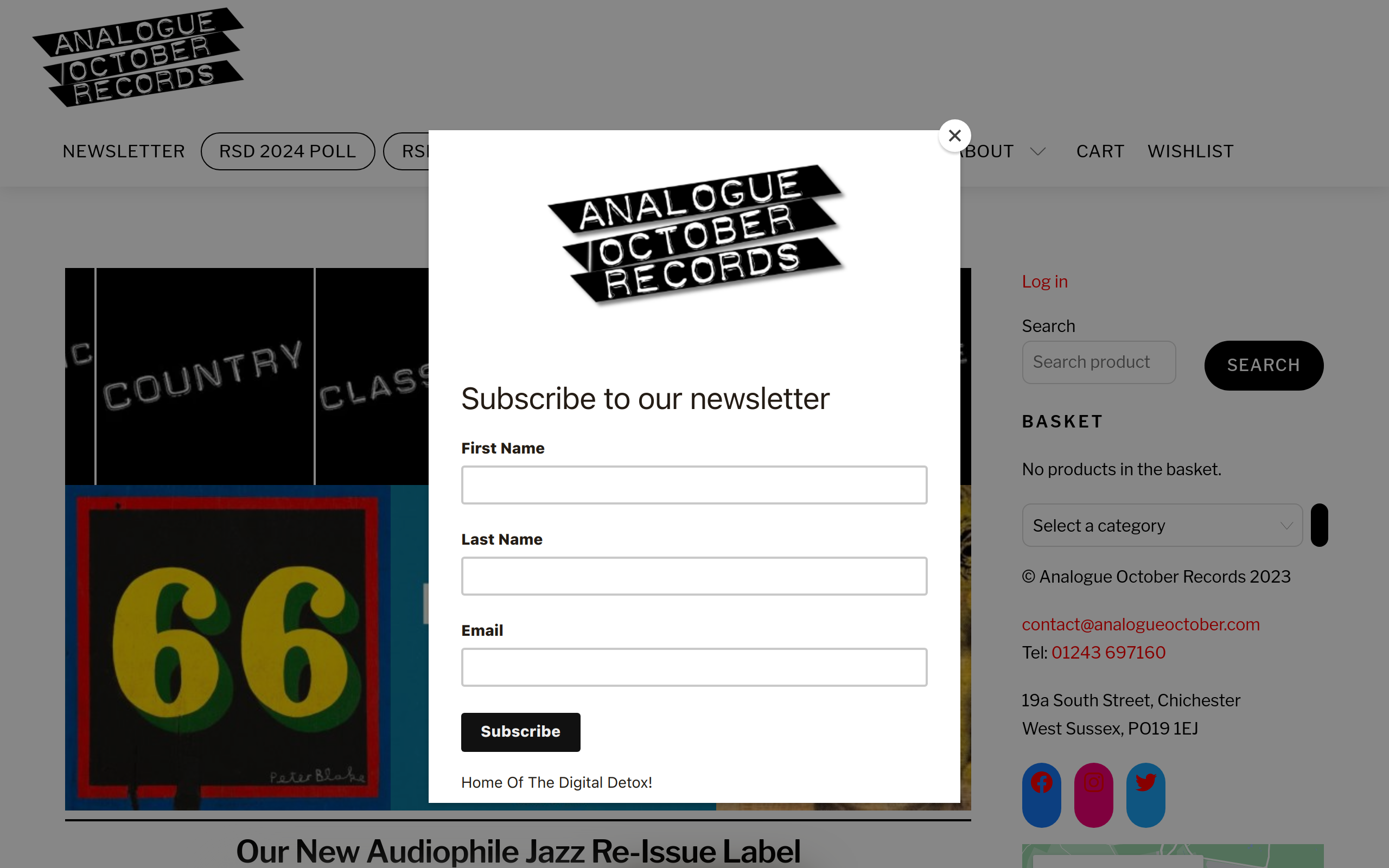 Analogue October Records