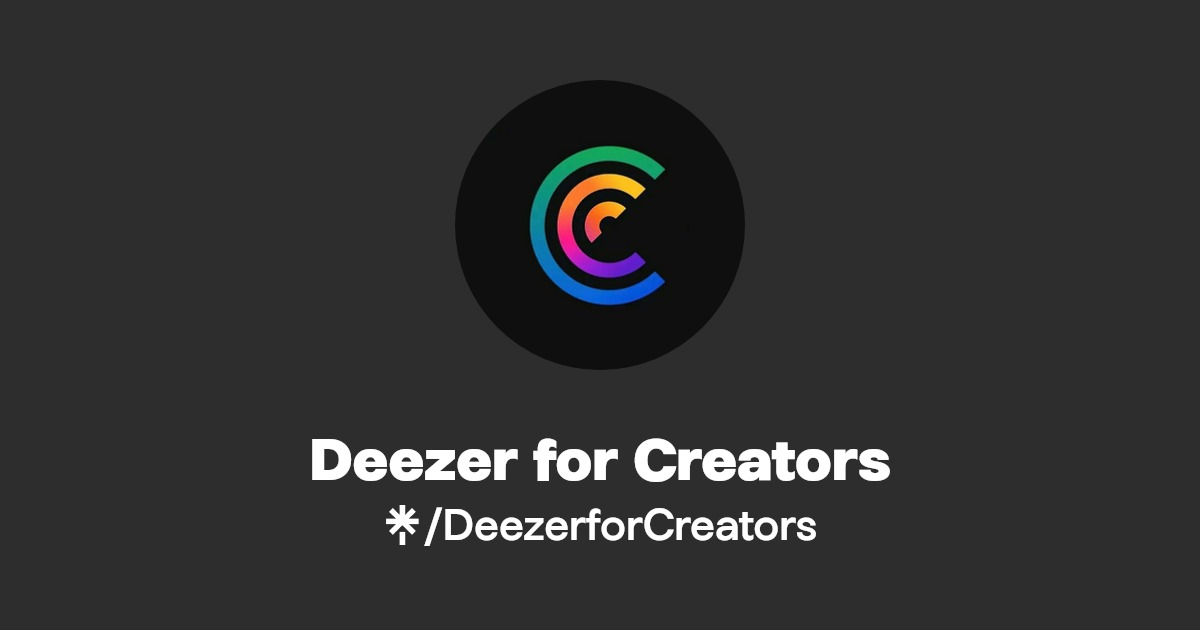 Deezer for Creators