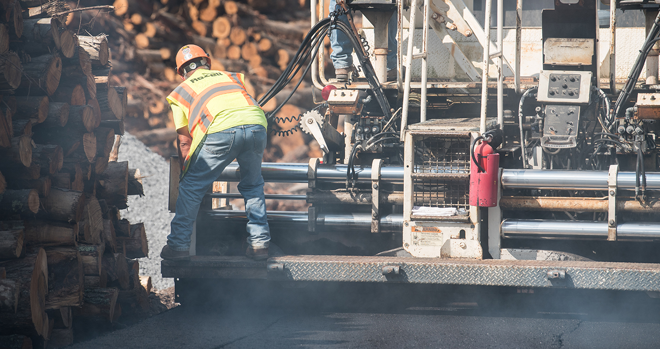 COMMERCIAL PARKING LOT PAVING