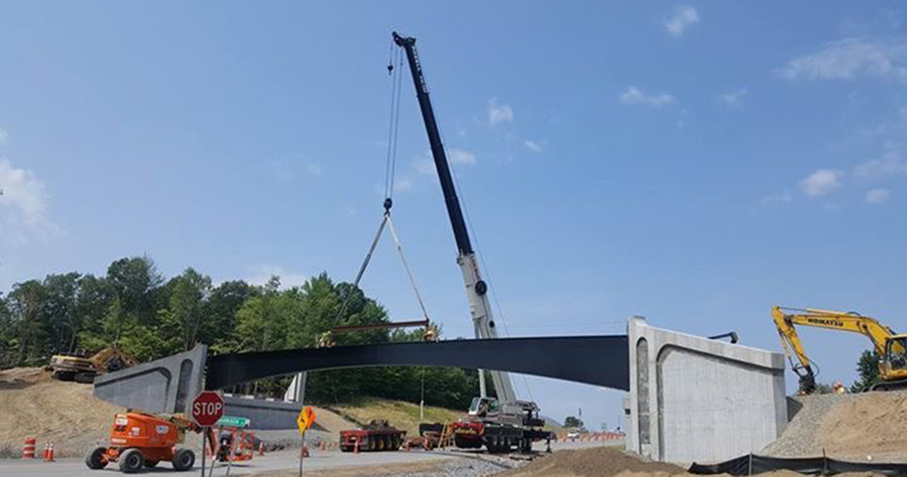 BRIDGE BEAM INSTALLATION
