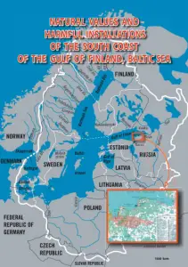 Natural values and harmful installations of the South coast of Gulf of Finland, Baltic Sea
