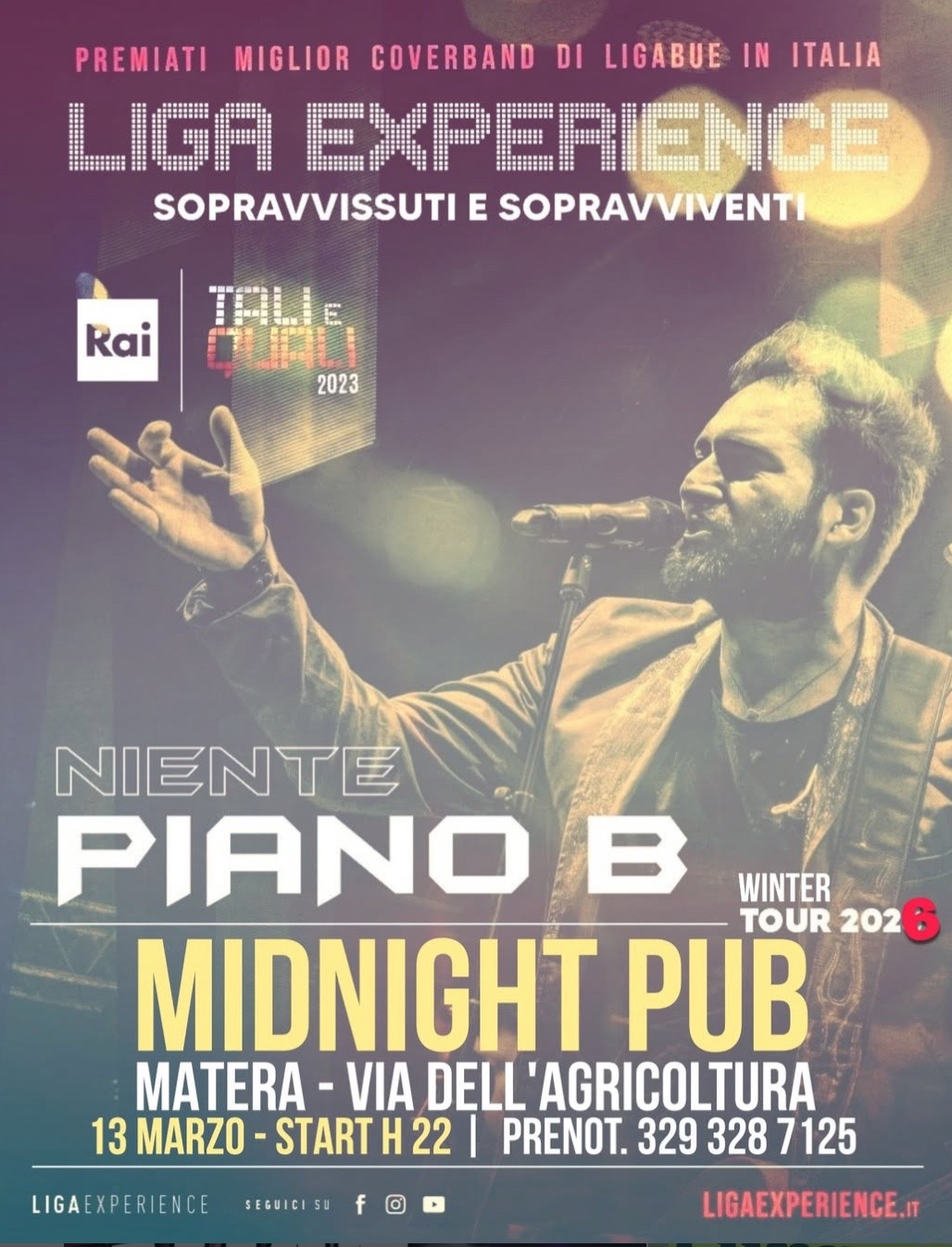 Sopravvissuti E Sopravviventi – Ligabue Tribute Band
