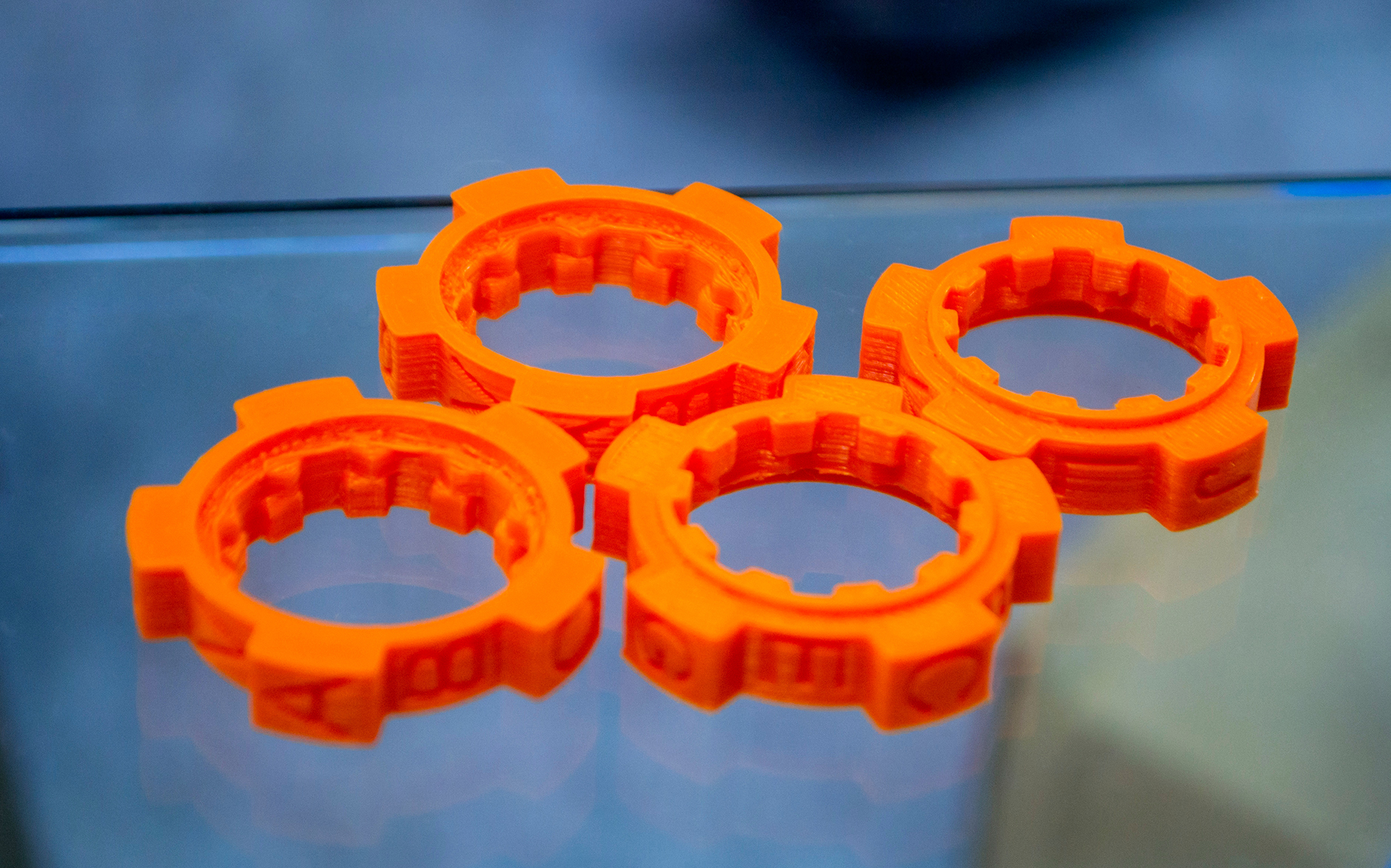 Photo of a group of plastic products created by Bennet Plastics.