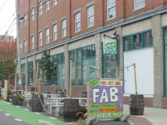 Fermentation Arts Brasserie (FAB) in Somerville, MA