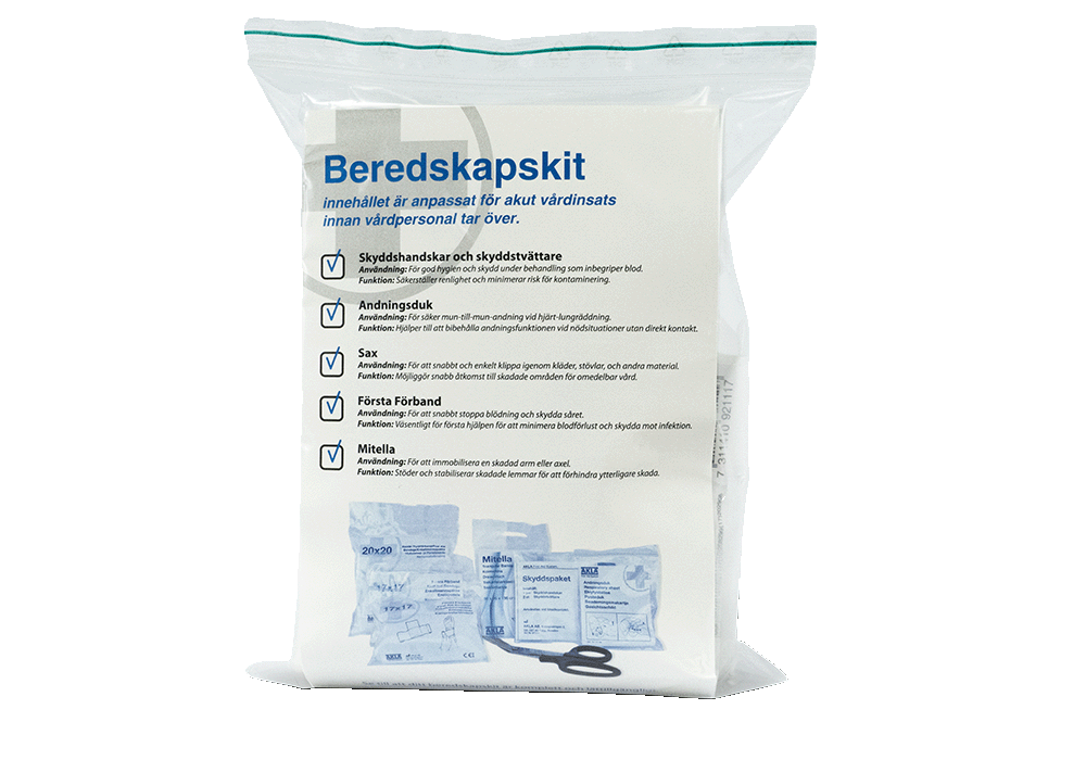 Beredskapskit, medium