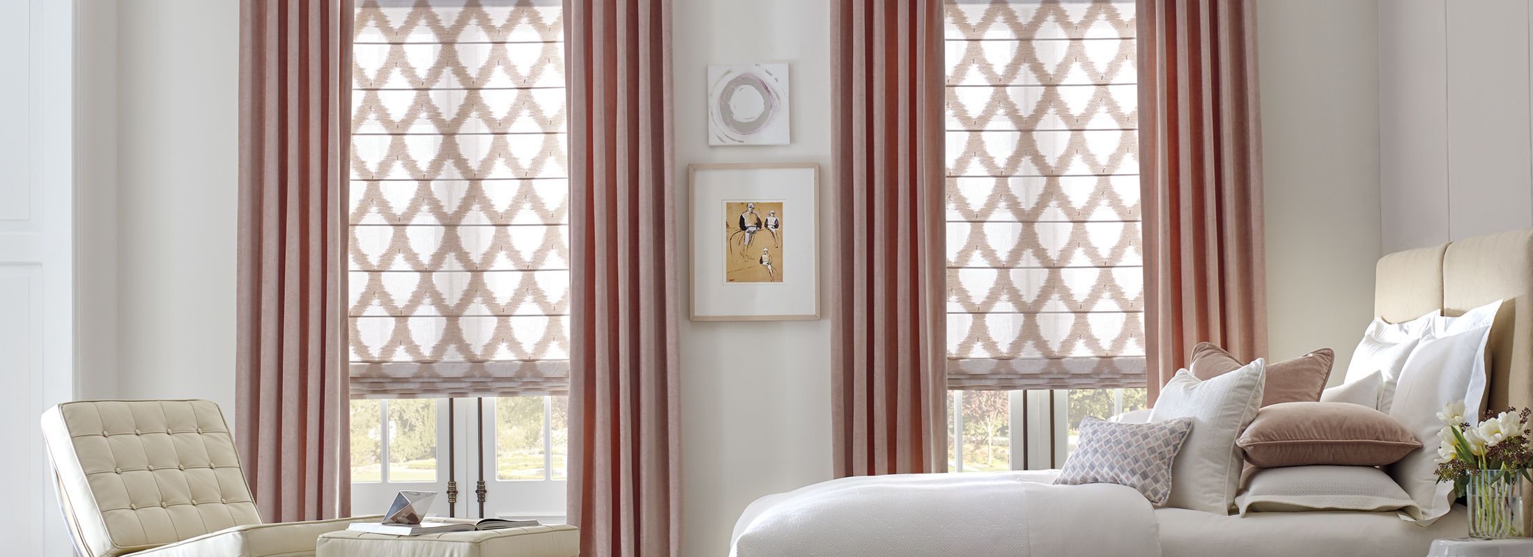 Custom Roman Shades