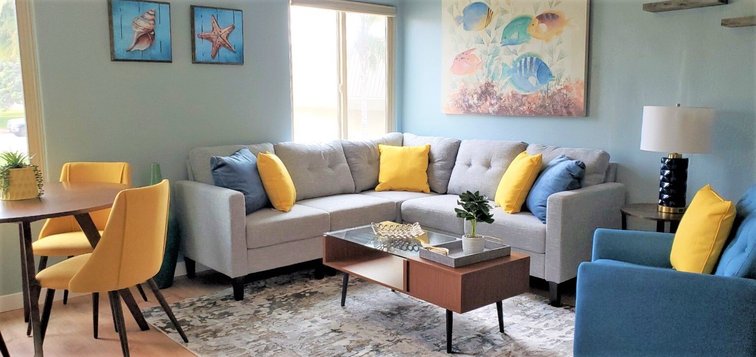 Living Room & Kitchen