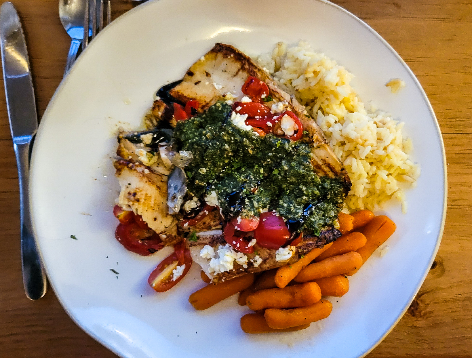 Pan Seared Rainbow Trout