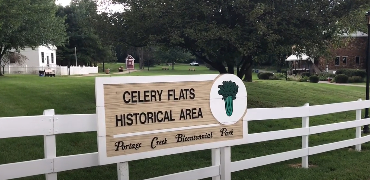 Love is Blinds-Custom Blinds, Shades, Shutters 10575 Gracie Ln, Portage, MI 49024 Celery Flats Historical Area Sign