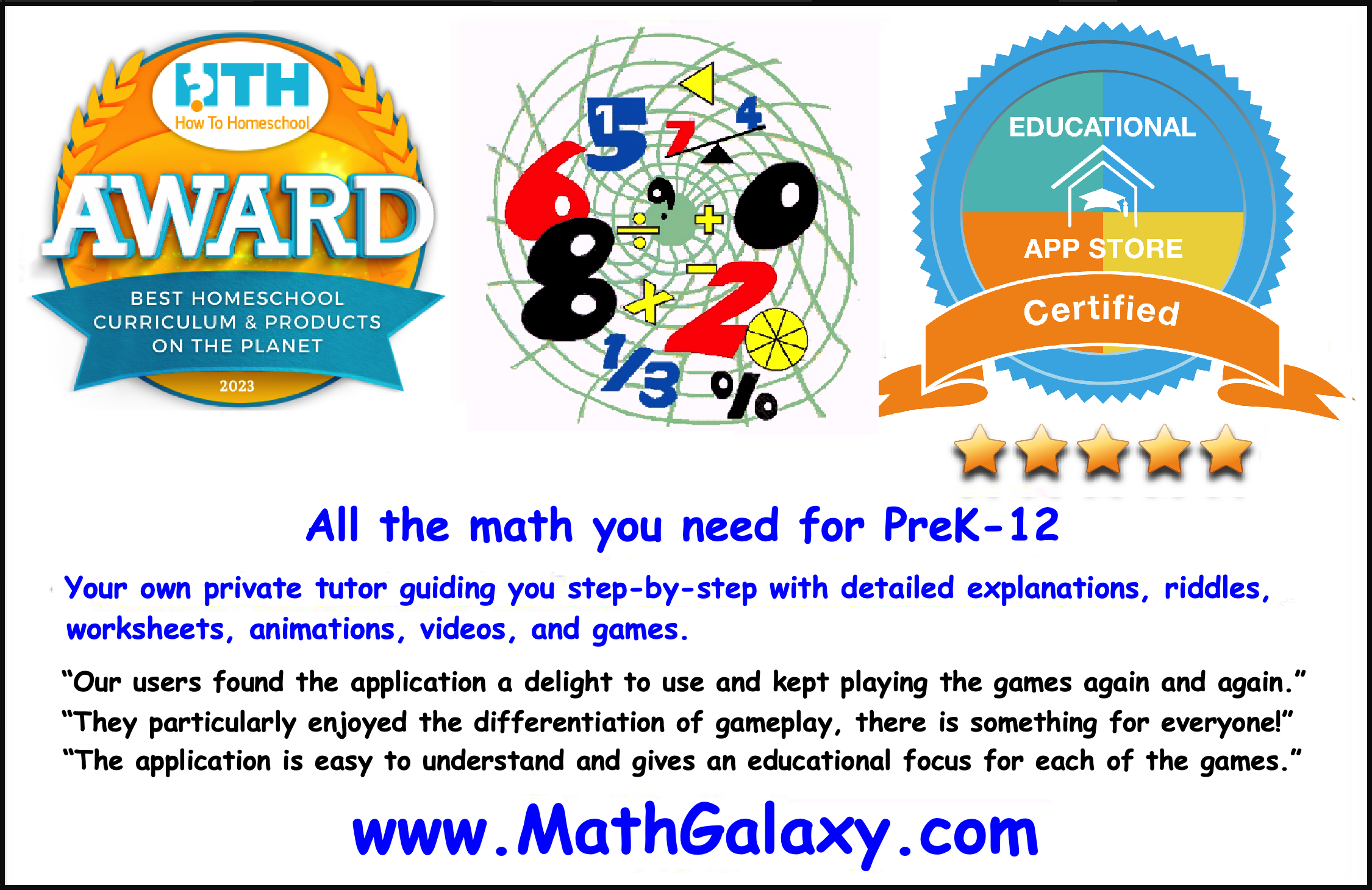 Math Galaxy Logo