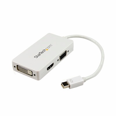 MINI DISPLAYPORT TO DVI/HDMI/DISPLAYPORT ADAPTER