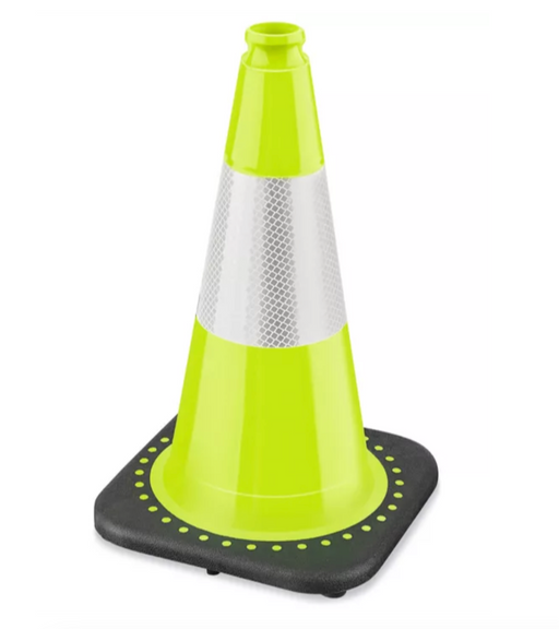 TRAFFIC CONE - LIME - 18
