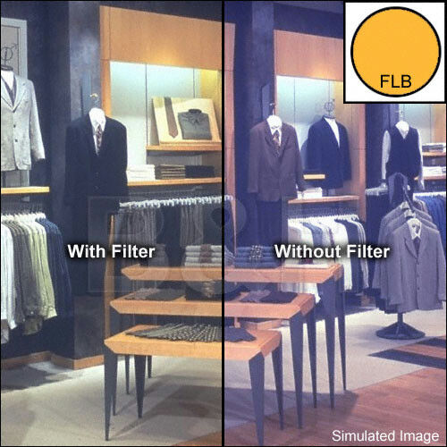 4"x4" FL-B FLUORESCENT FILTER FOR TUNGSTEN FILM view 2