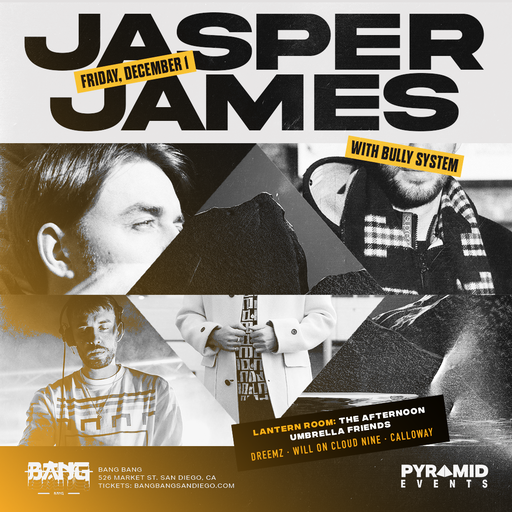 Flyer for Jasper James