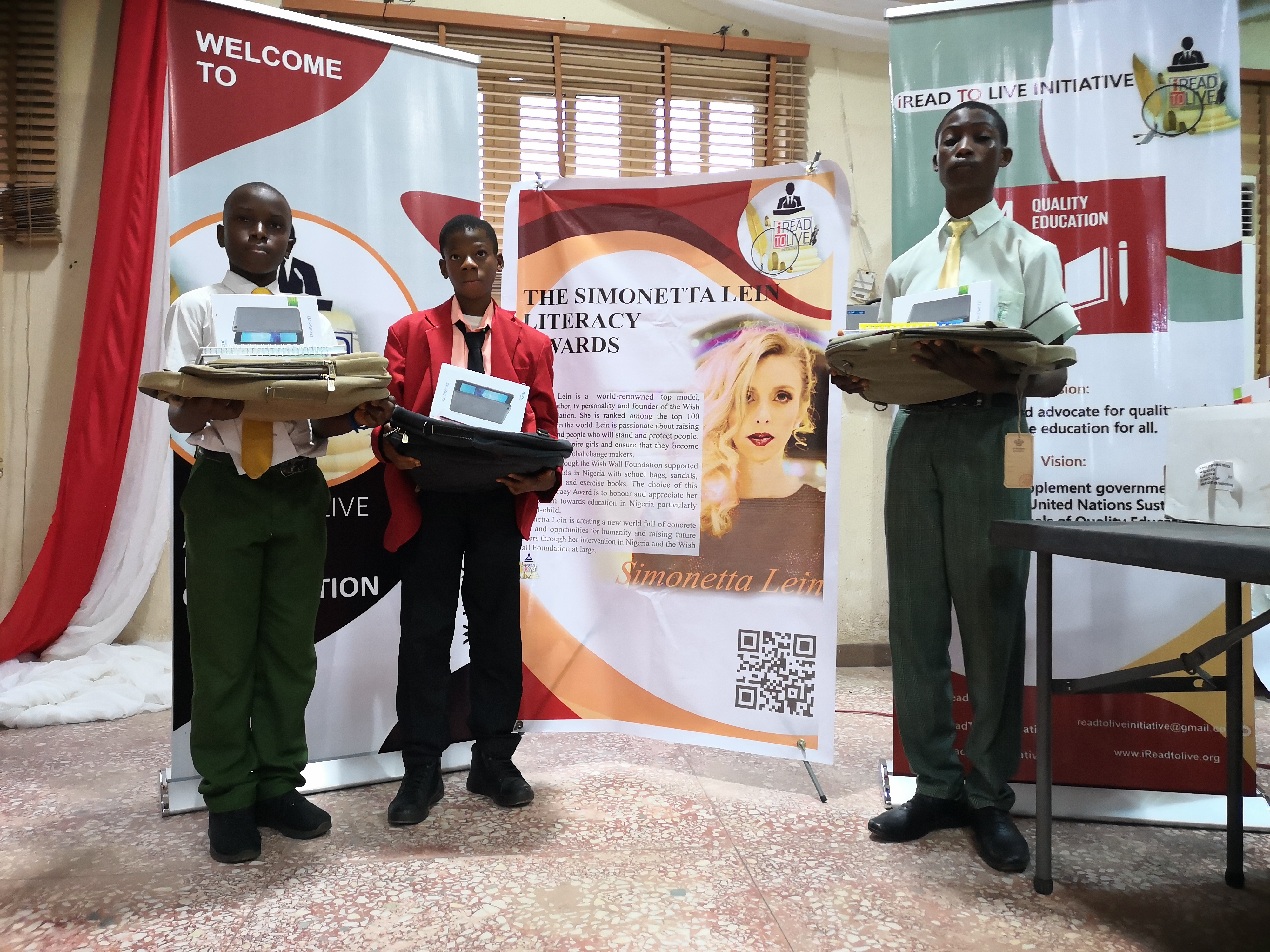 The Simonetta Lein Literacy Awards 2019