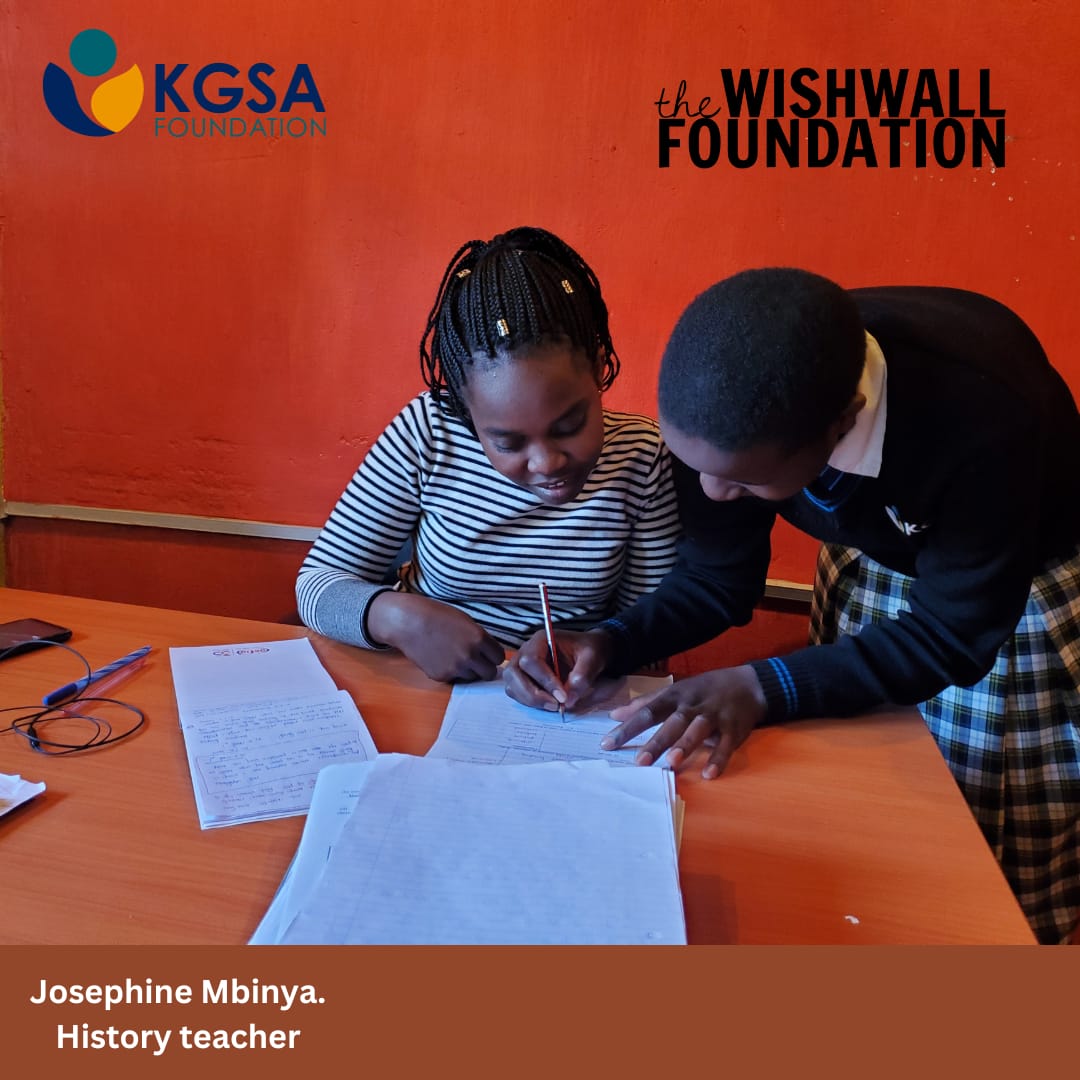 Supporting students in Kenya