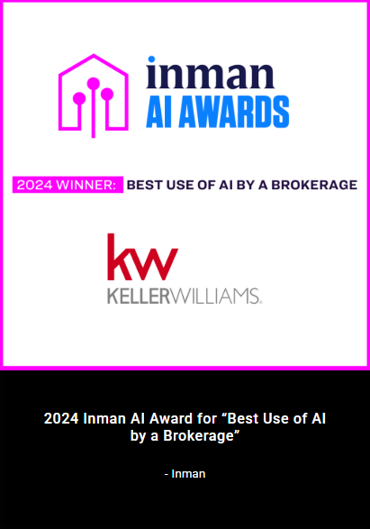 2024 Inman AI Award for 
