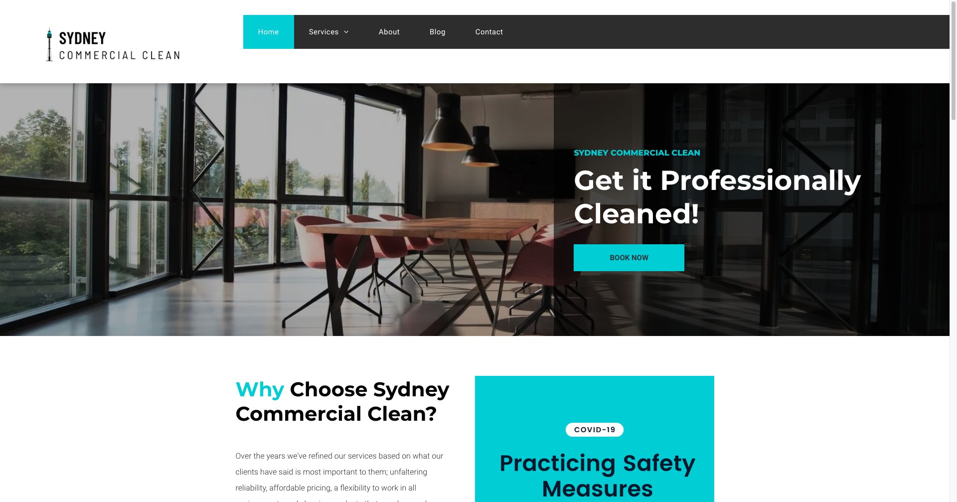 Cleaning Website