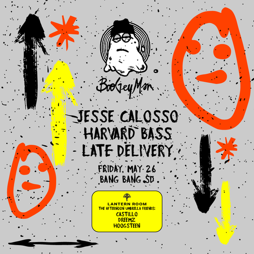 Flyer for Boogeyman Showcase