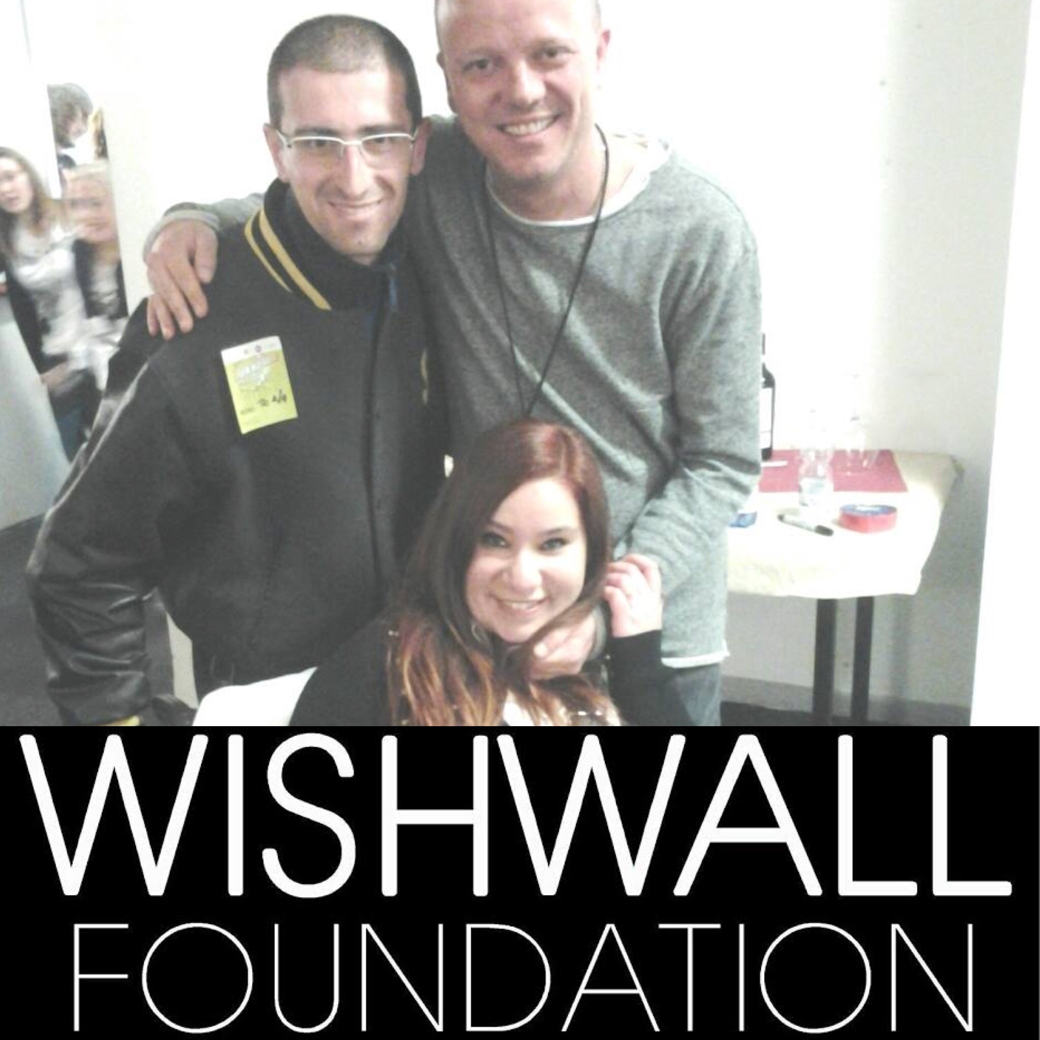 My wish is granted. I met my idol Gigi D'Alessio.