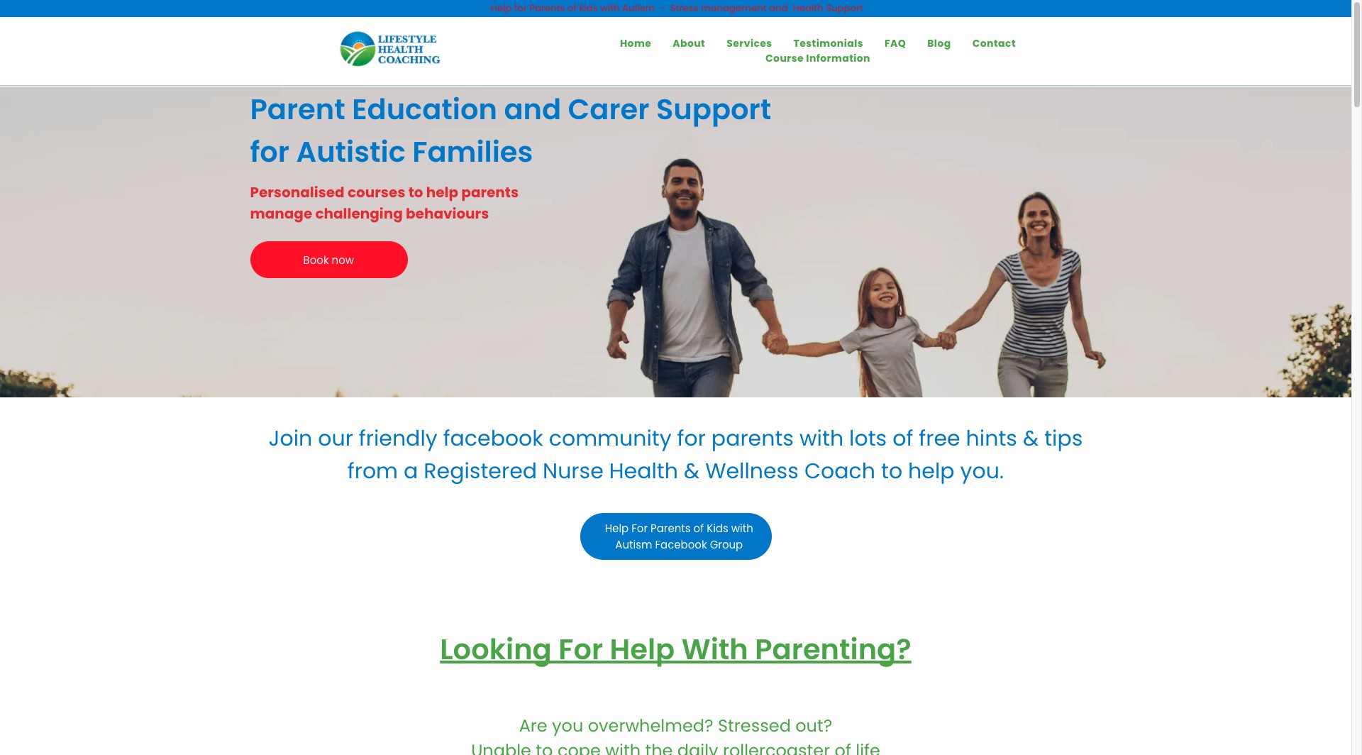 Life Coaching Website