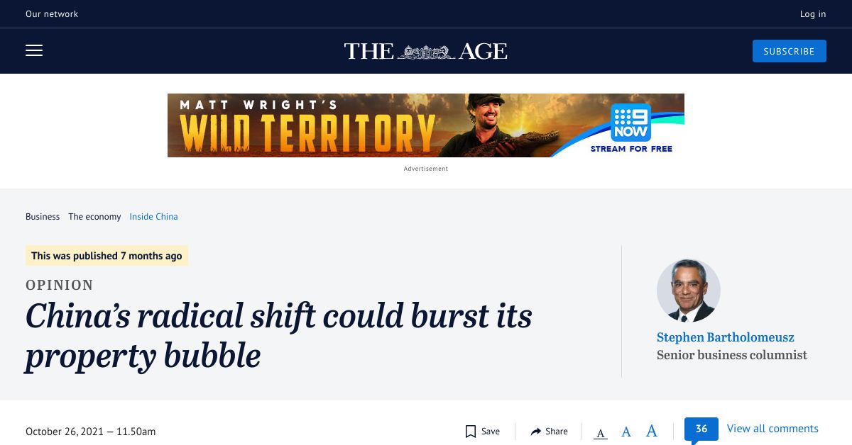 Chinas radical shift could burst its property bubble