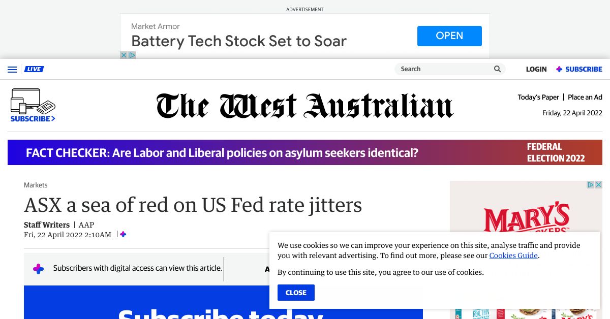 Australian shares down sharply at noon