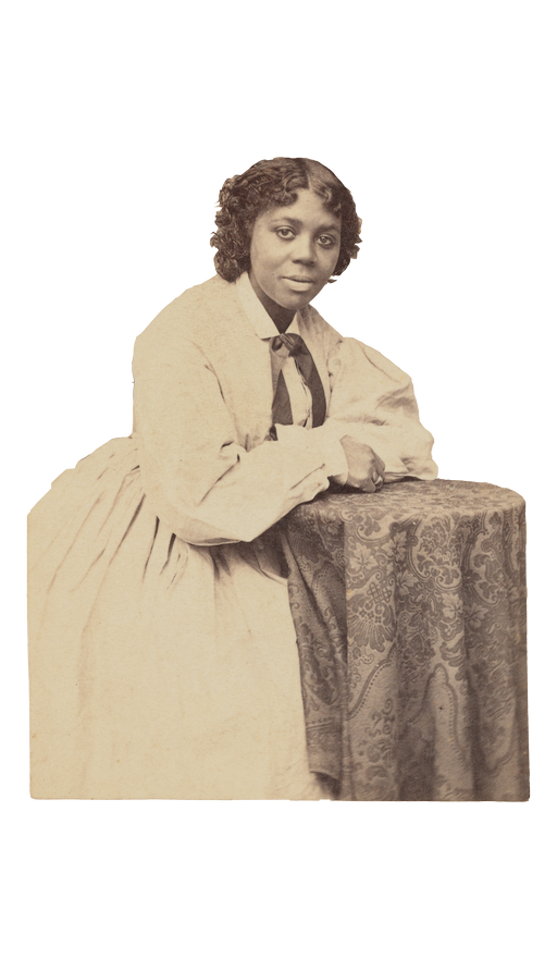 Fragment from Edmonia Portrait #2 (Boston) 