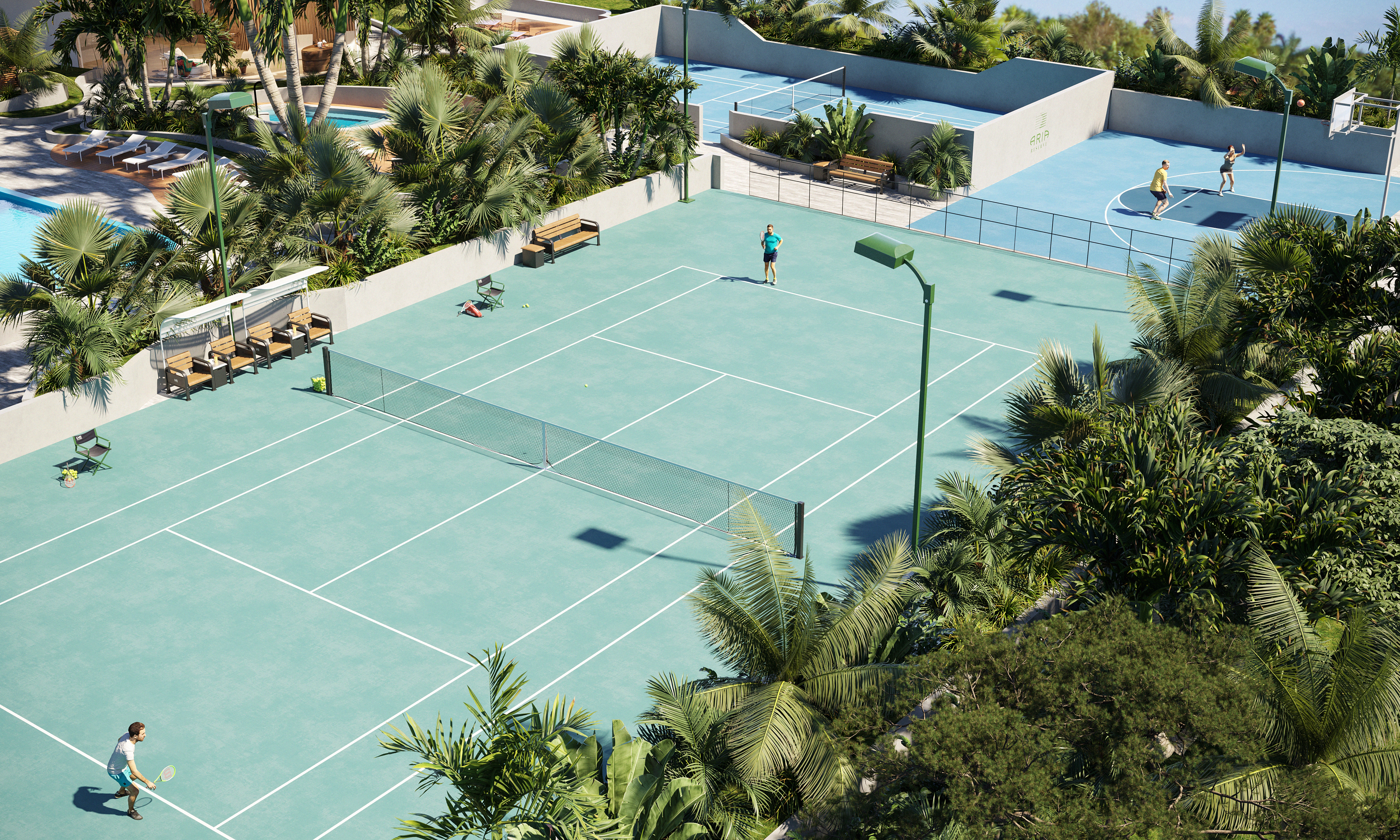 Real estate property located at Aria Reserve, PH 5702, Miami, FL