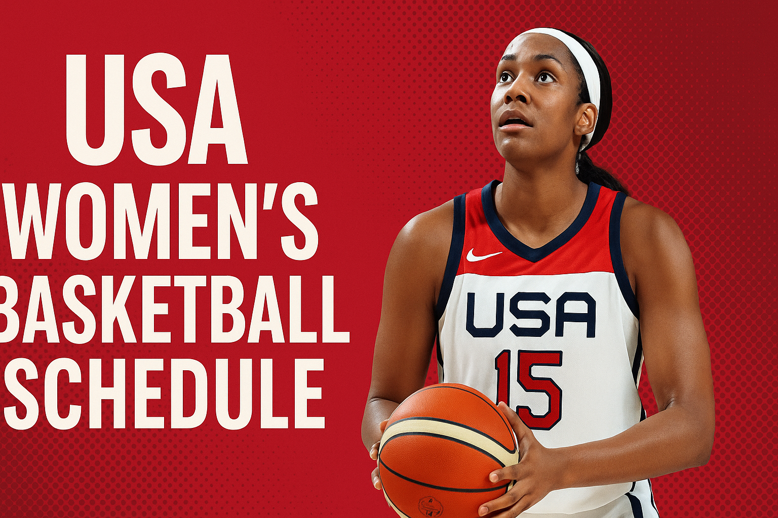 usa women's basketball schedule