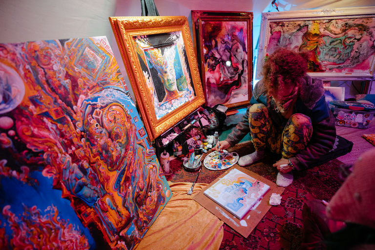 177. UW-23-@stefman_-09673-(Art & Tea Bell Tent, Art Installations, Artist, Luke Schroeder, Sunday).jpg