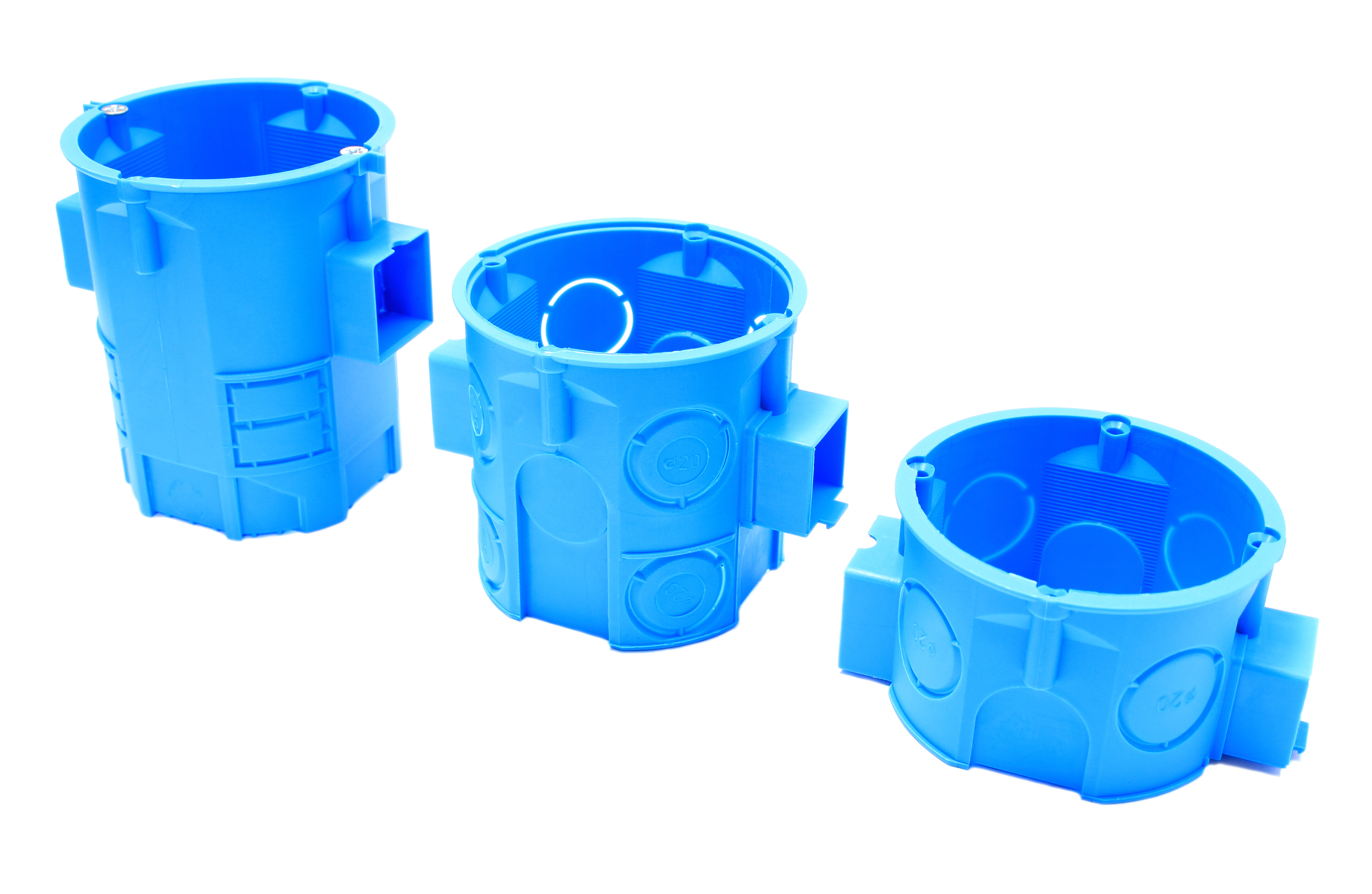 Photo of a group of plastic products created by Bennet Plastics.