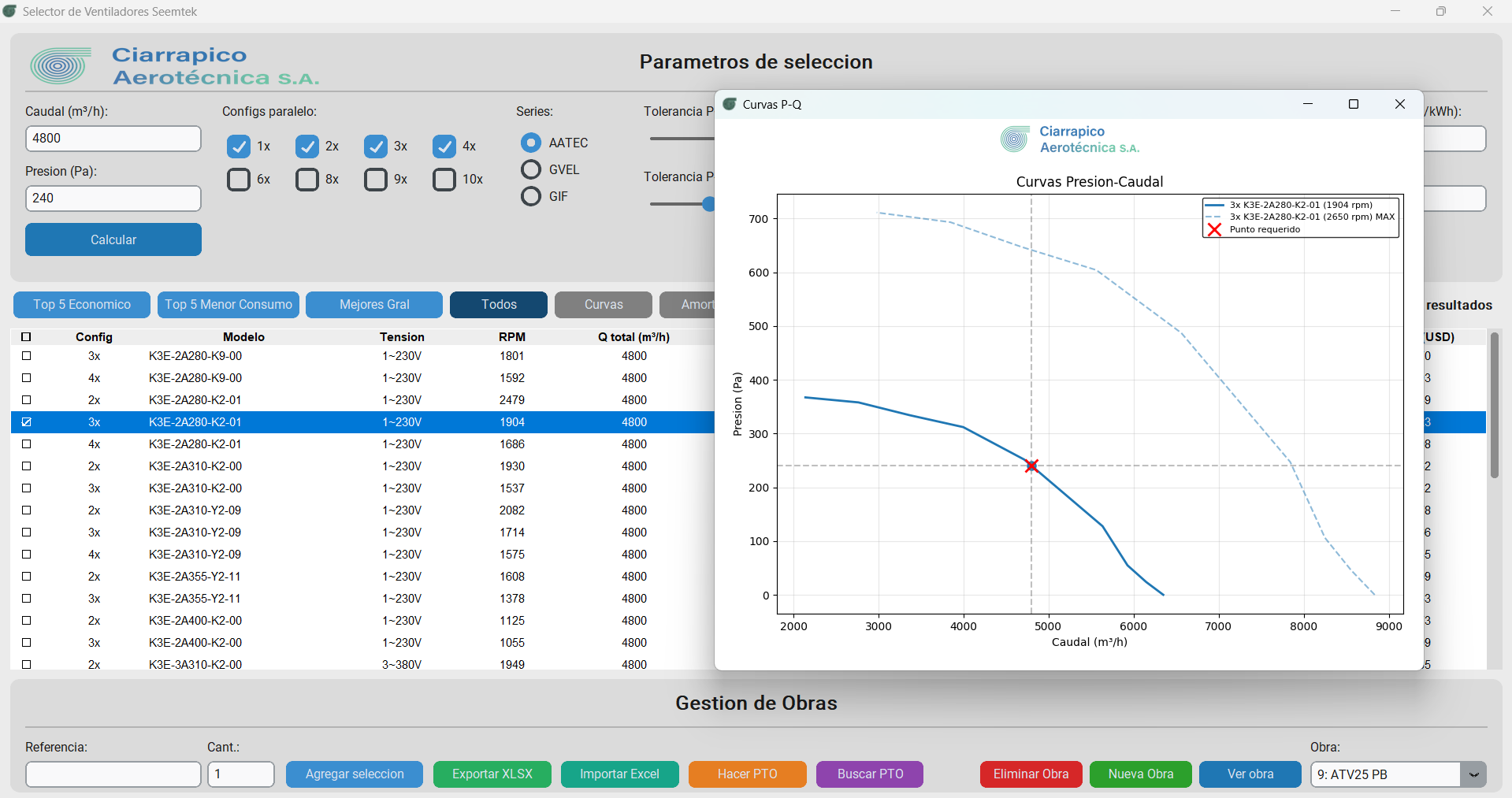 Programa de Selección