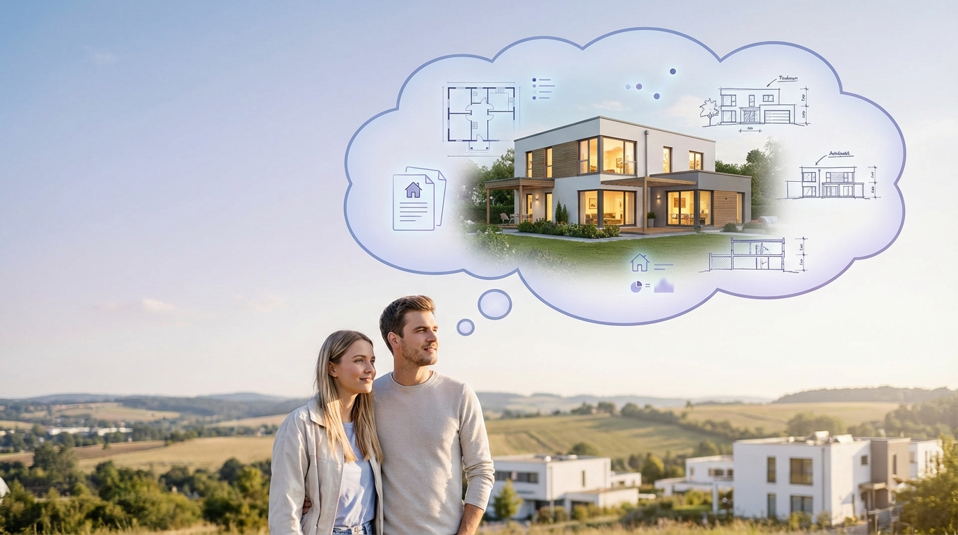 74 % träumen vom Eigenheim – warum viele trotzdem nicht bauen