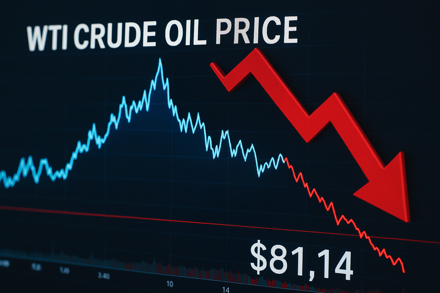 wti crude oil price
