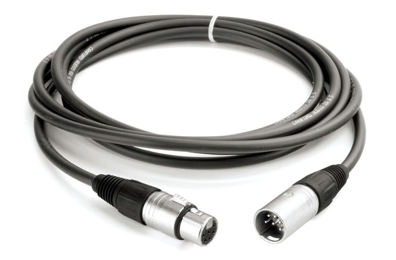 6 pin XLR - 3m