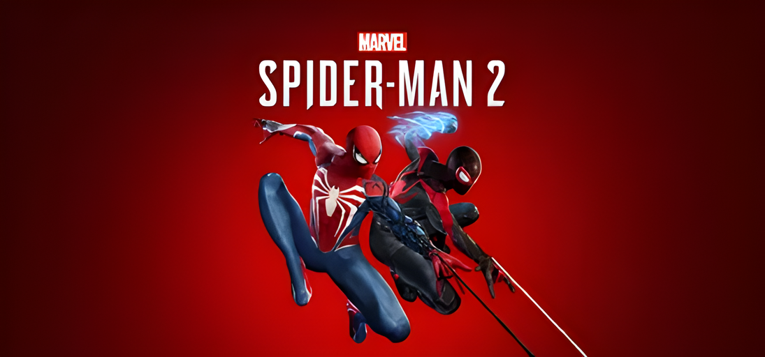 banner art for Spider-Man 2