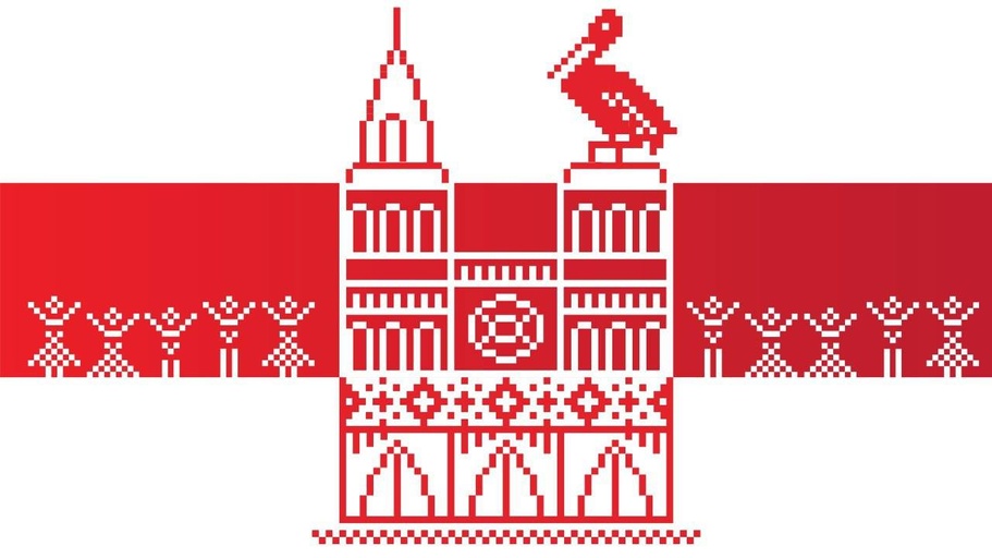 Symbole des Bélarusses à Strasbourg