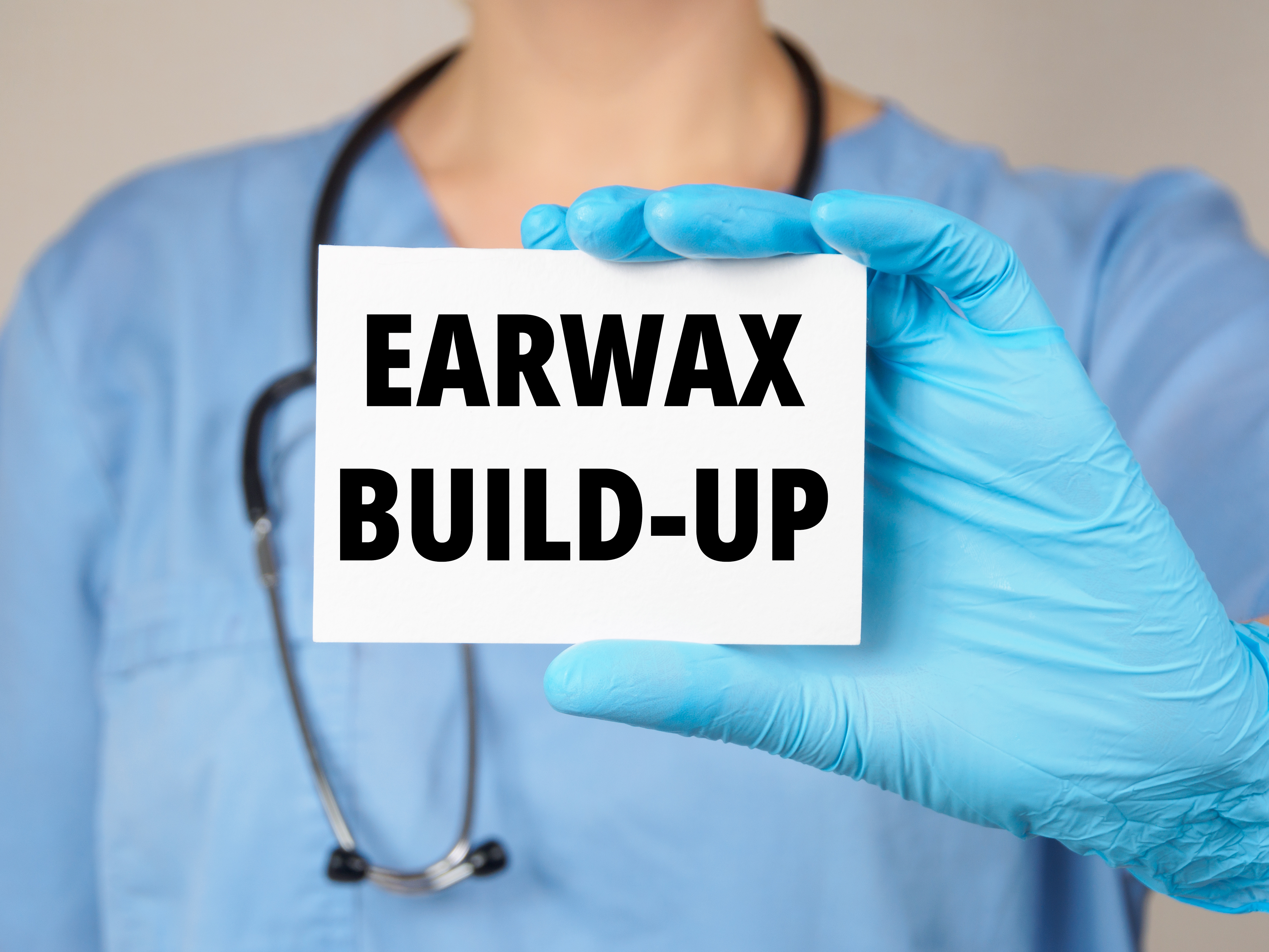 ear wax buildup