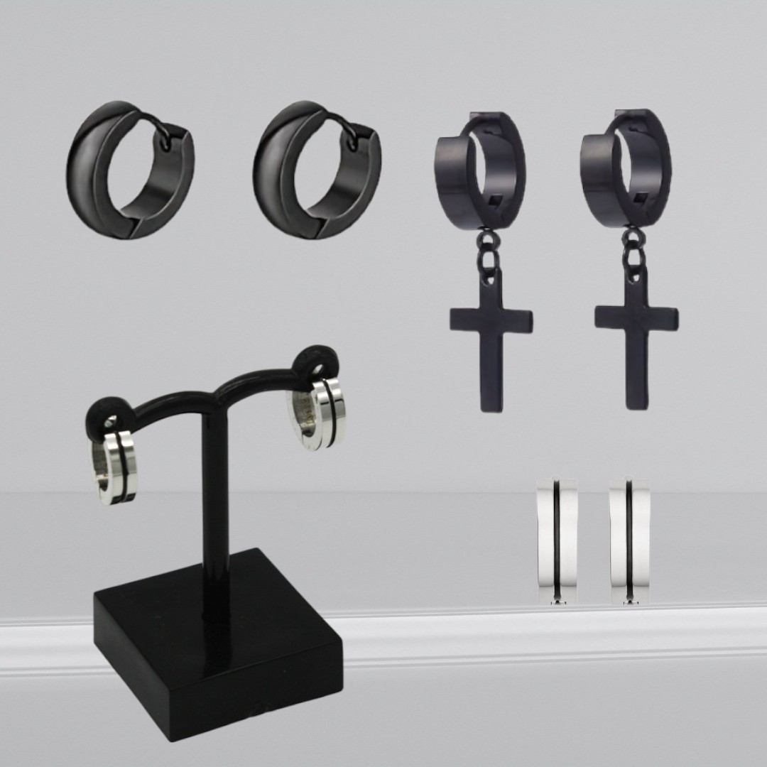 Men's Huggie Earrings