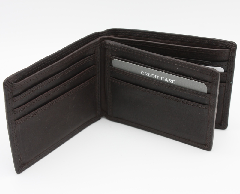 CENZONI Brown Slim Wallet