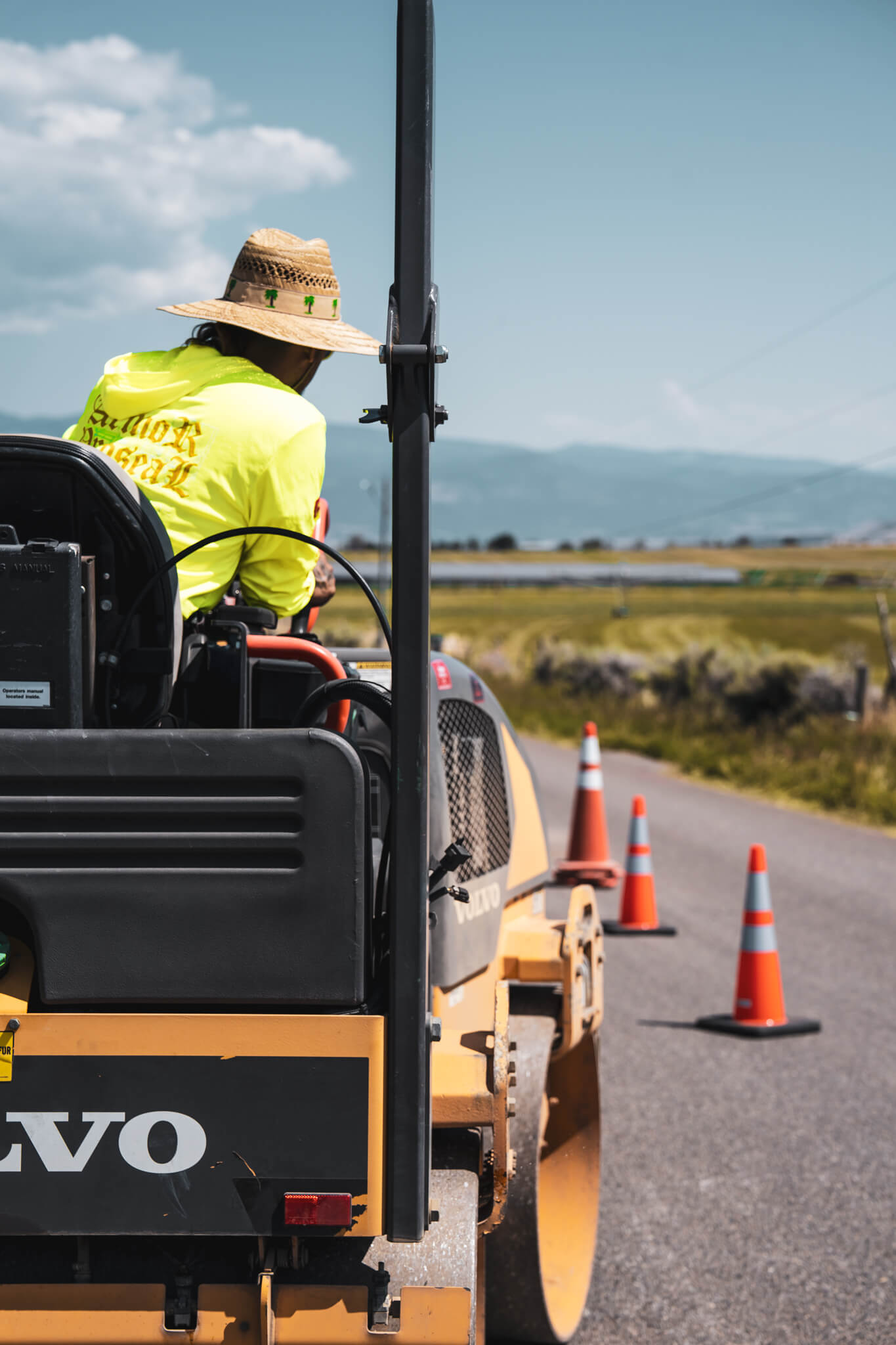 Specialized high-altitude road repair in Silverton, CO, showcasing Armor Proseal's expertise in asphalt maintenance for extreme mountain climate conditions.