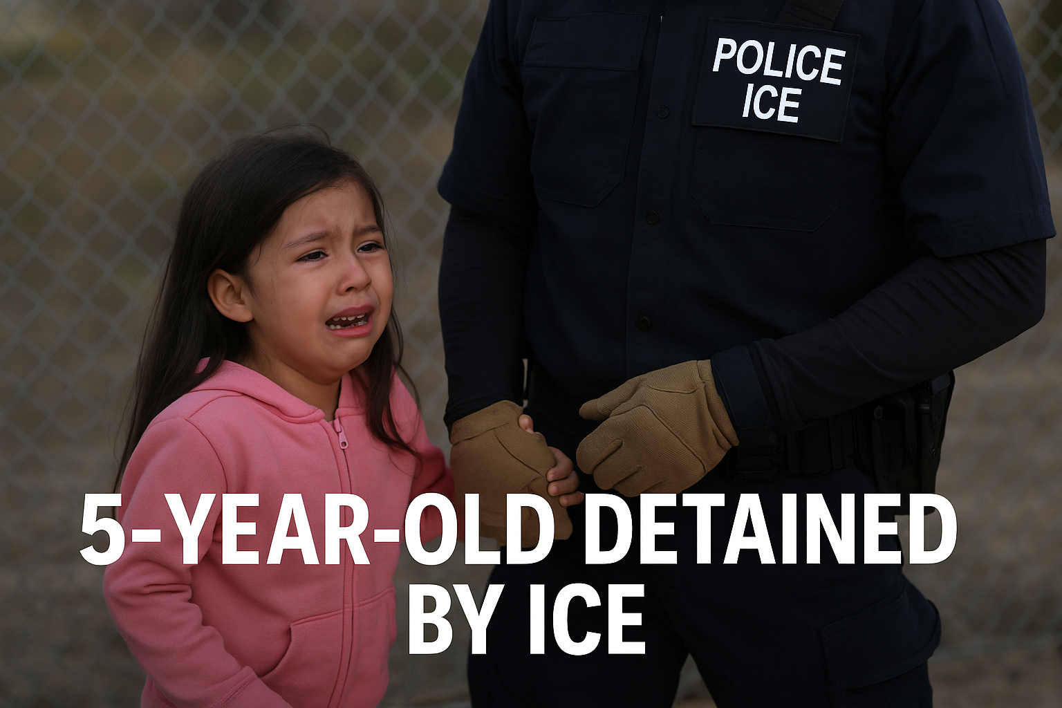 5 year old detained ice