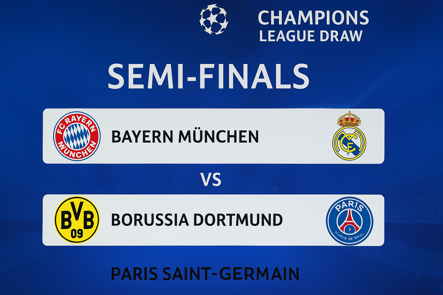 champions league draw