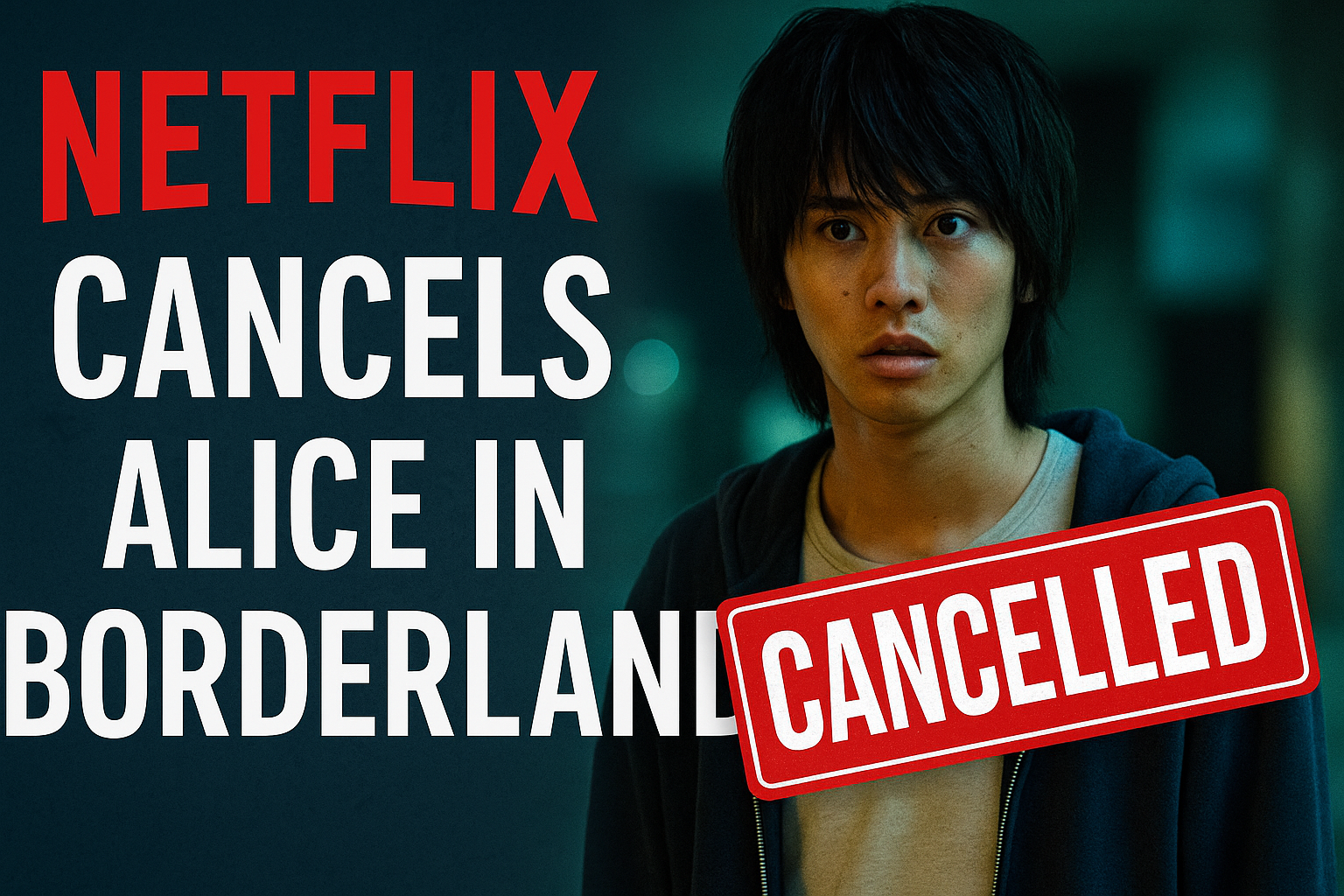 netflix cancels alice in borderland