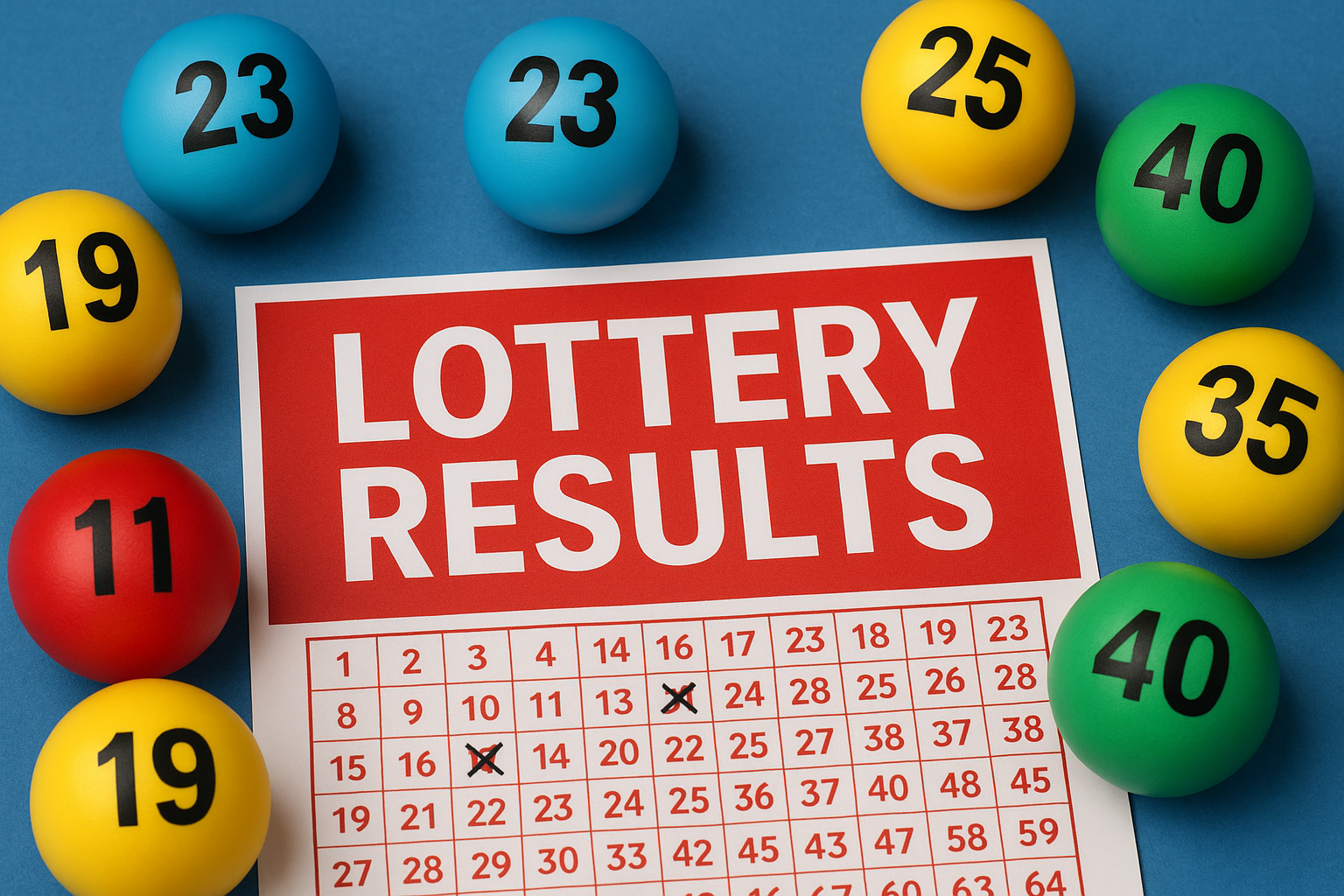lottery results today