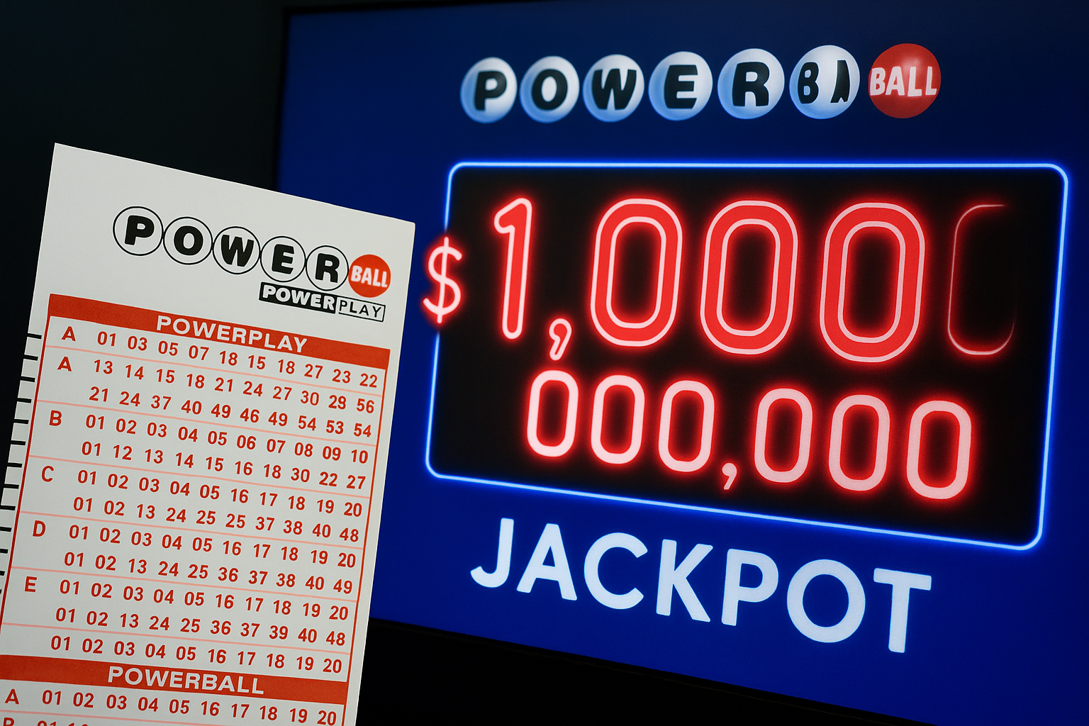lottery powerball jackpot
